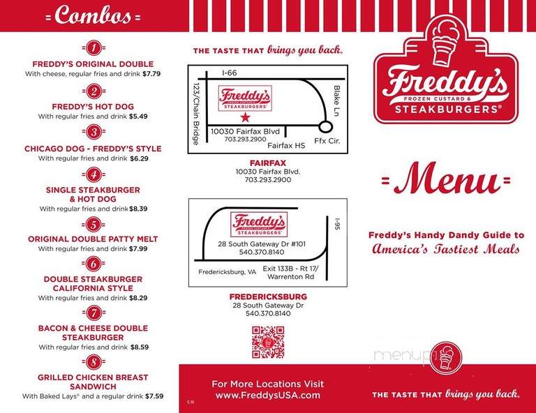 Freddy's Frozen Custard & Steakburgers - Fairfax, VA