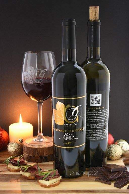 Castle Glen Estates Farm and Winery - Doswell, VA menu_pic