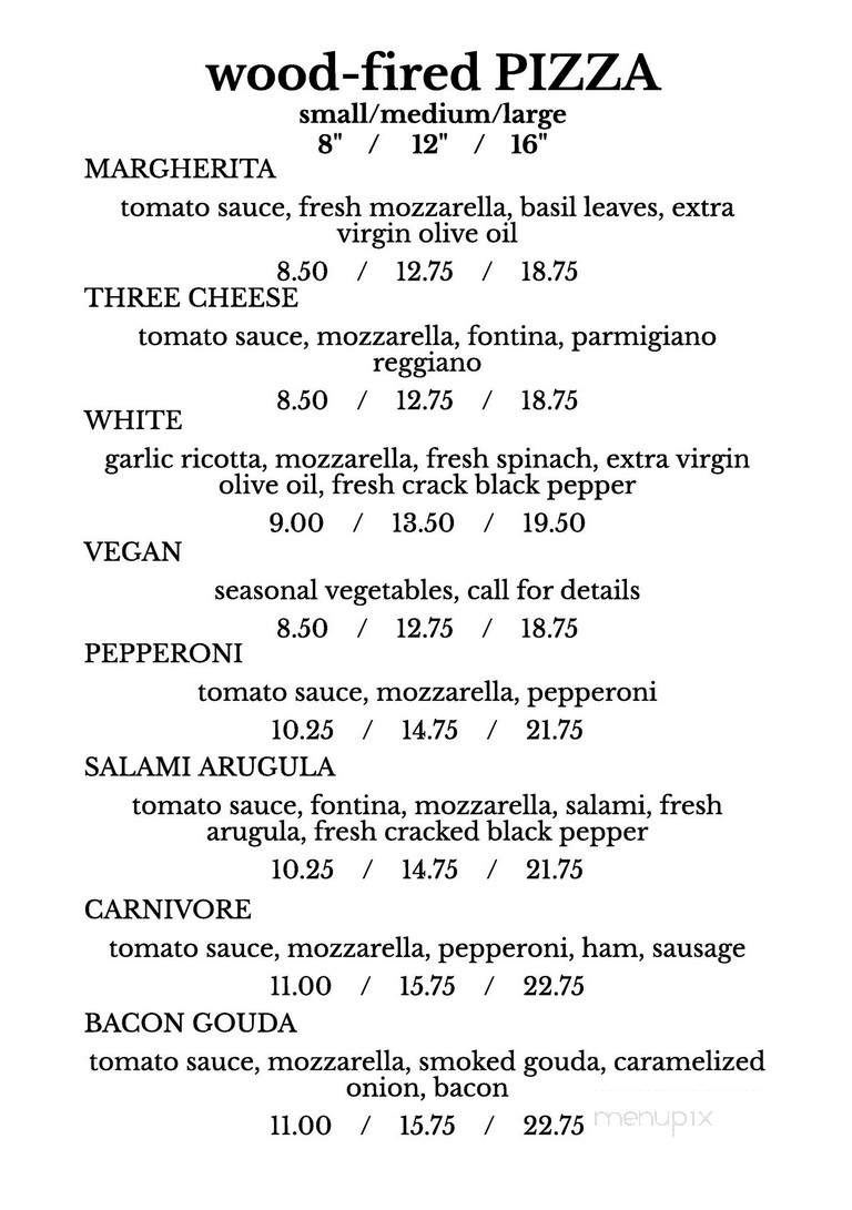 The Bakehouse At Chelsea - Norfolk, VA menu_pic