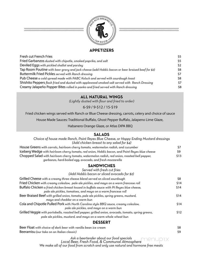 Winetap - California City, CA menu_pic