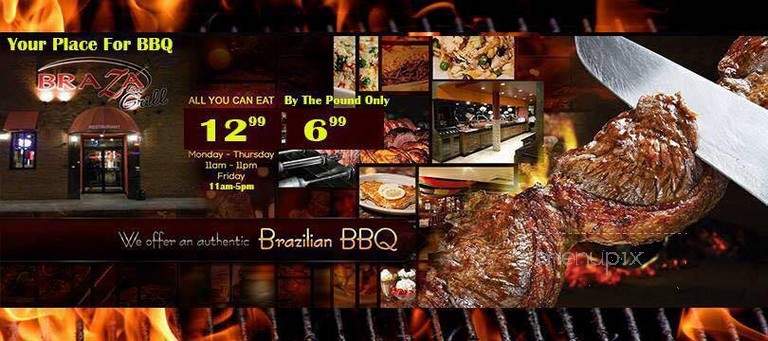 Braza Bar and Grill - Everett, MA menu_pic