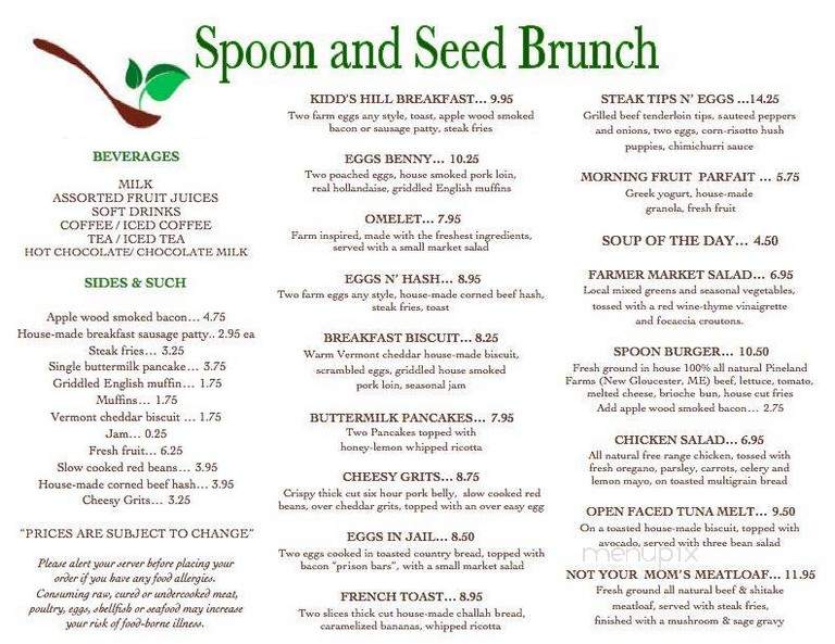 Spoon And Seed - Hyannis, MA