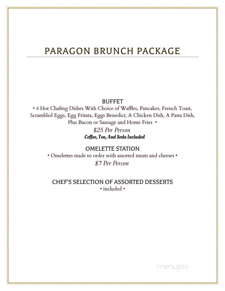 Paragon Tap & Table - Clark, NJ menu_pic