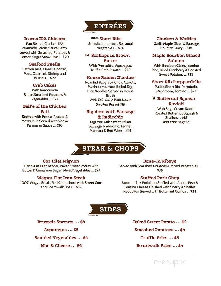 Paragon Tap & Table - Clark, NJ menu_pic