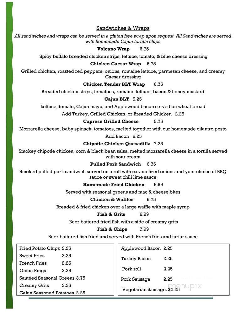Kula Cafe - Asbury Park, NJ menu_pic