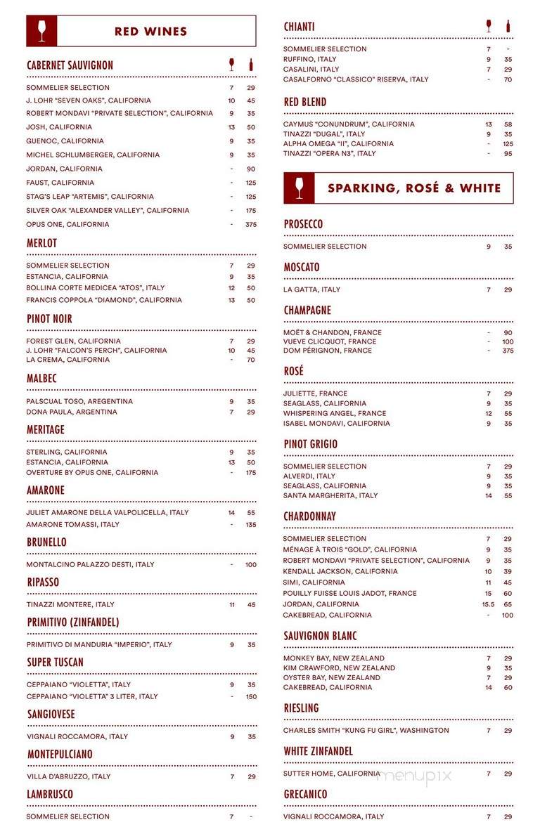 Pasta Vino - Berlin, NJ menu_pic