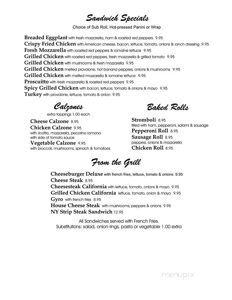 Two Brothers Deli & Pizza - Newburgh, NY menu_pic