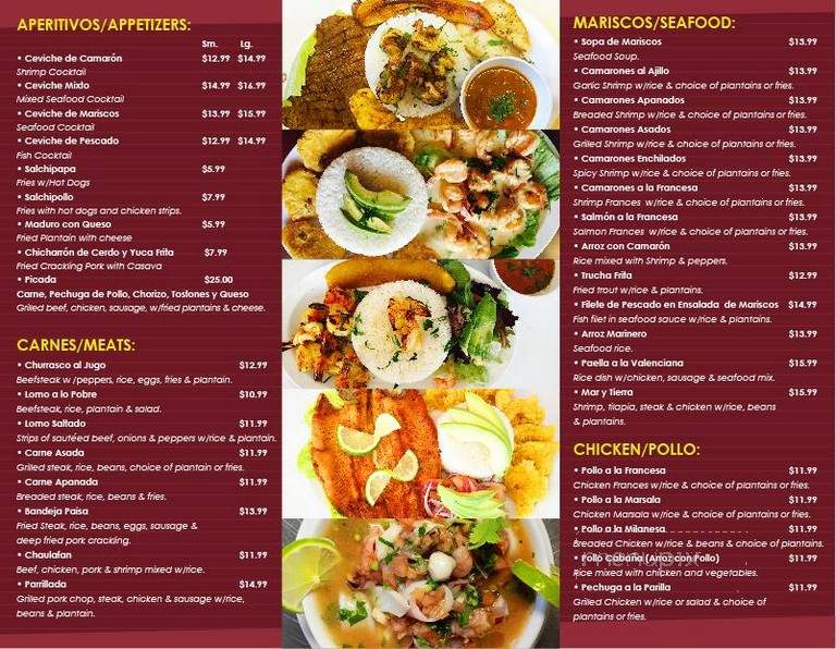 La Cabana Restaurant - Yonkers, NY menu_pic