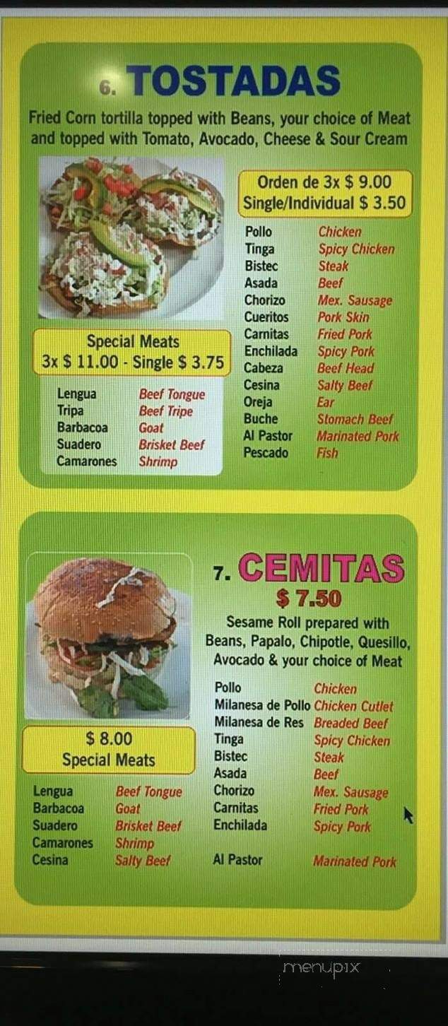 Tacos El Dorado - Brooklyn, NY menu_pic