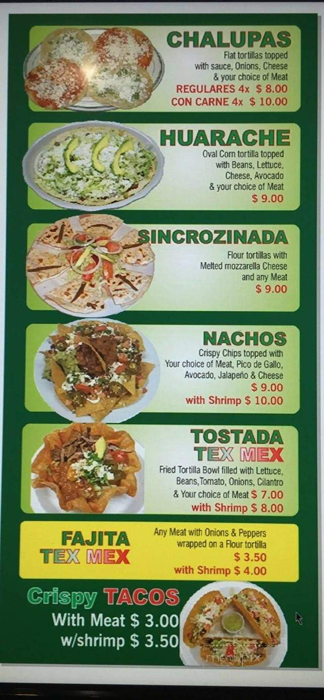 Tacos El Dorado - Brooklyn, NY menu_pic