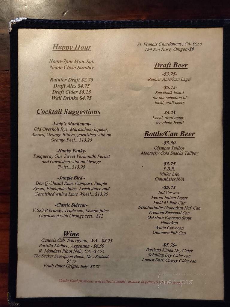The Neighbor Lady - Seattle, WA menu_pic