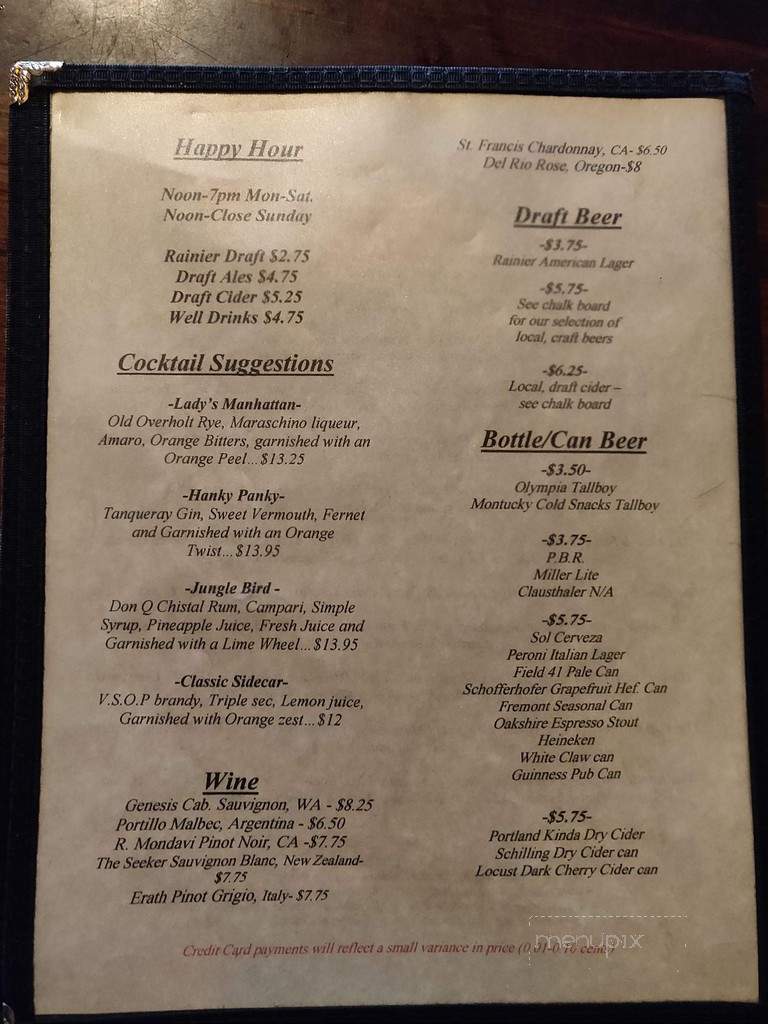 The Neighbor Lady - Seattle, WA menu_pic