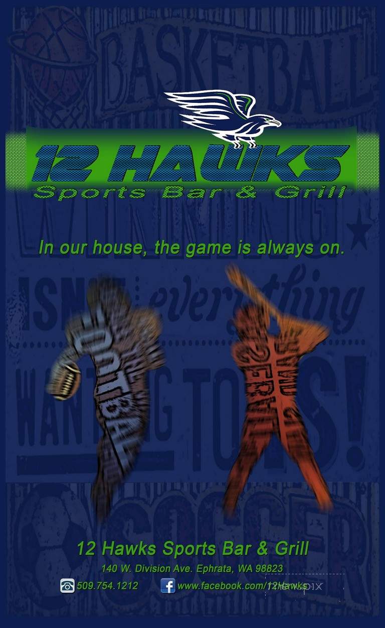 12 Hawks Sports Bar and Grill - Ephrata, WA
