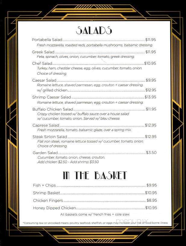 The Herrick Lodge - Union Dale, PA menu_pic