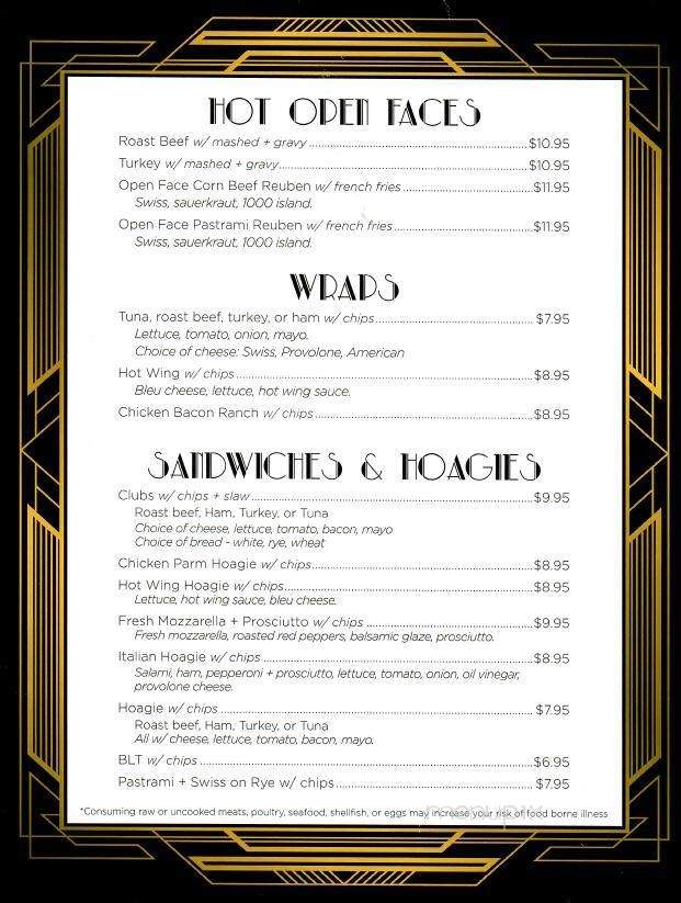 The Herrick Lodge - Union Dale, PA menu_pic