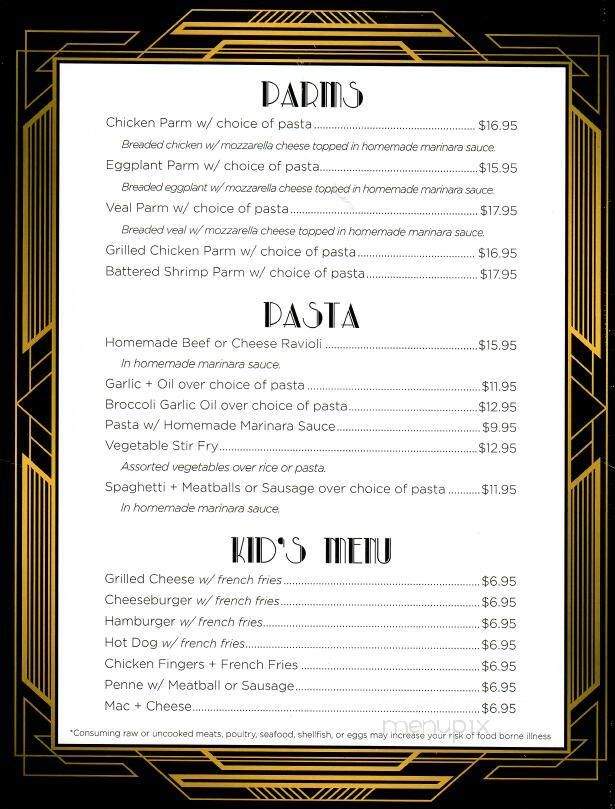 The Herrick Lodge - Union Dale, PA menu_pic