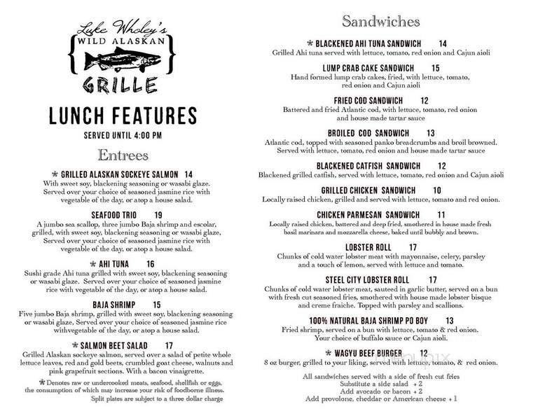 Luke Wholey's Wild Alaskan Grille - Pittsburgh, PA