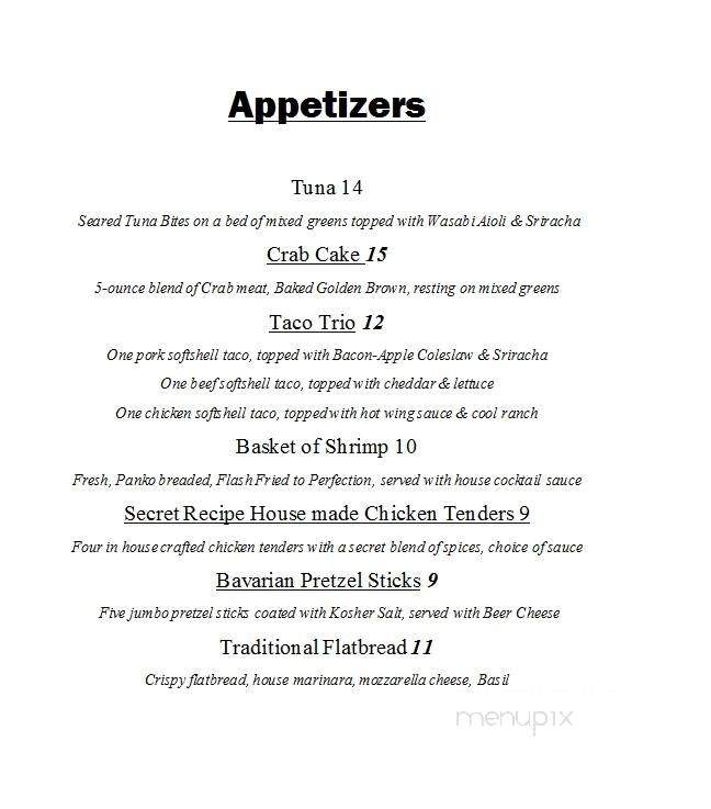 279 Bar And Grill - Plains, PA menu_pic