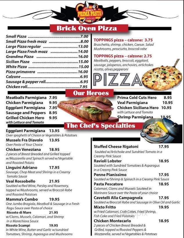 Fresh Italian Pasta - Jamaica, NY menu_pic