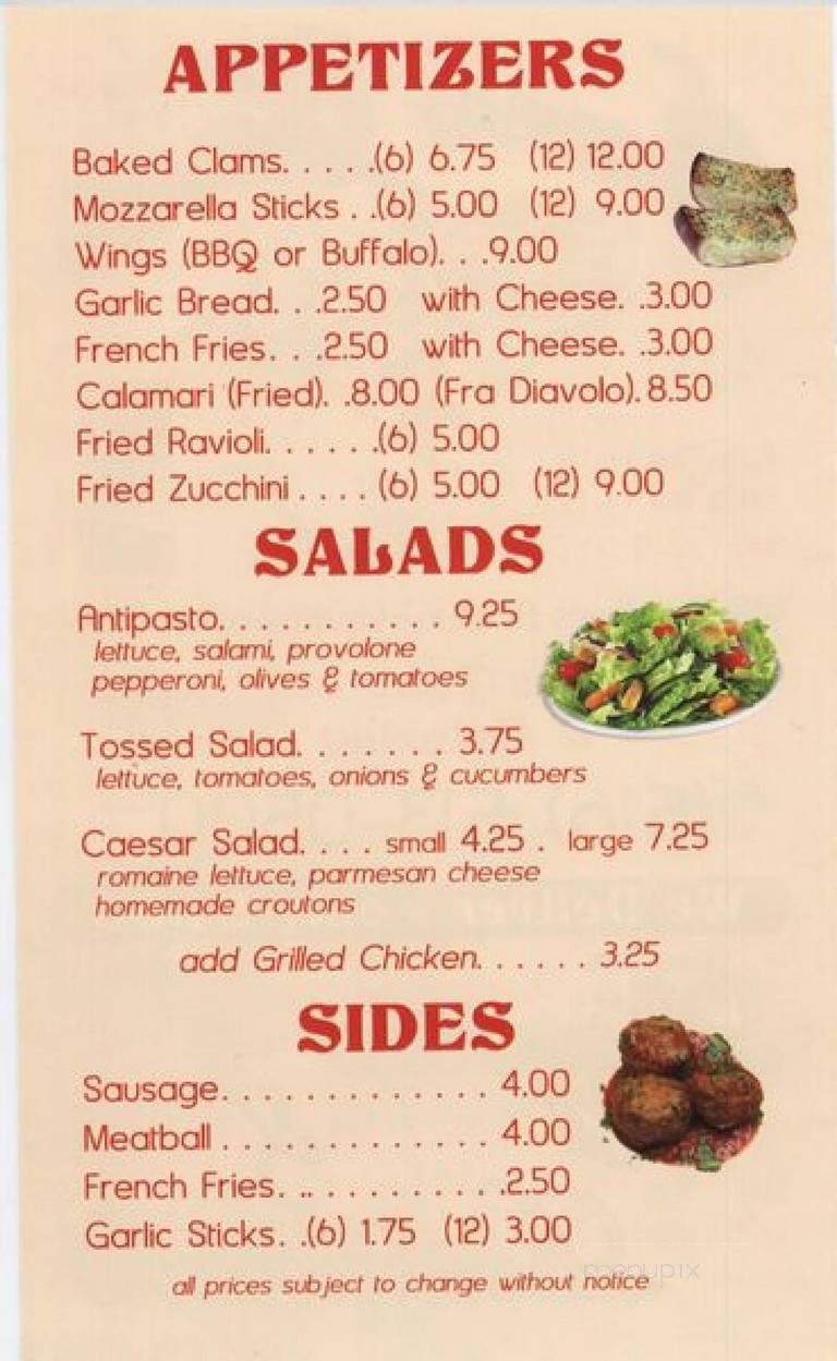 Buon Gusto - Levittown, NY menu_pic