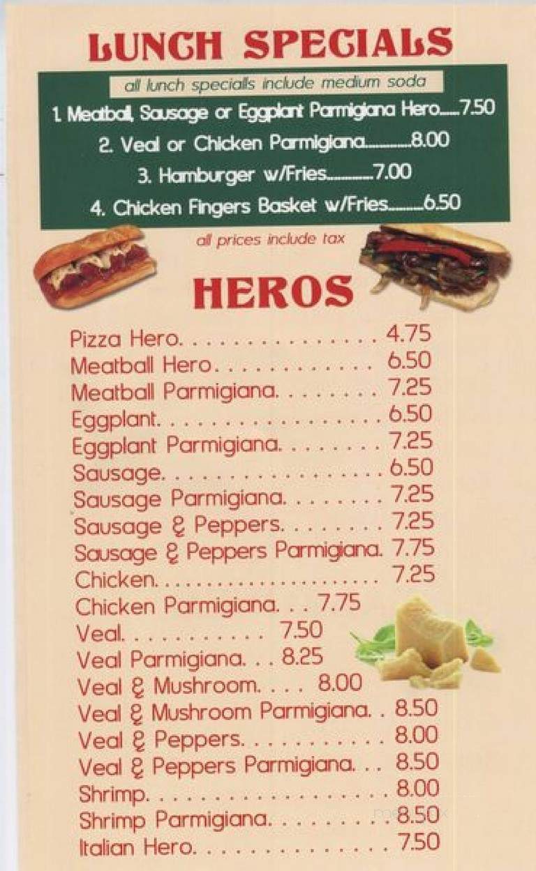 Buon Gusto - Levittown, NY menu_pic
