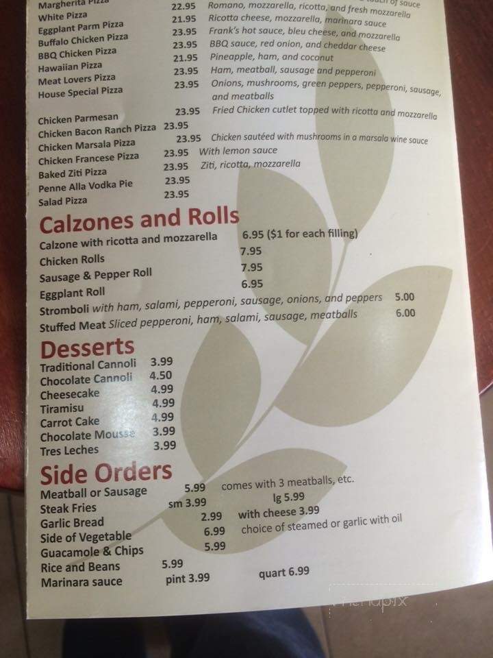 Melrose East Restaurant and Pizza - Southampton, NY menu_pic