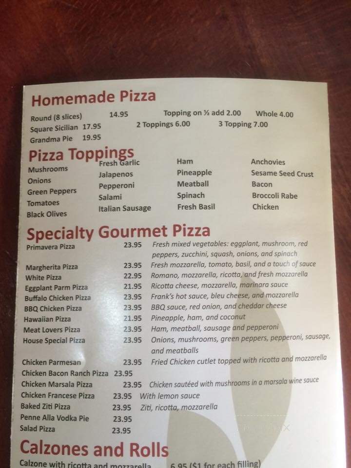 Melrose East Restaurant and Pizza - Southampton, NY menu_pic