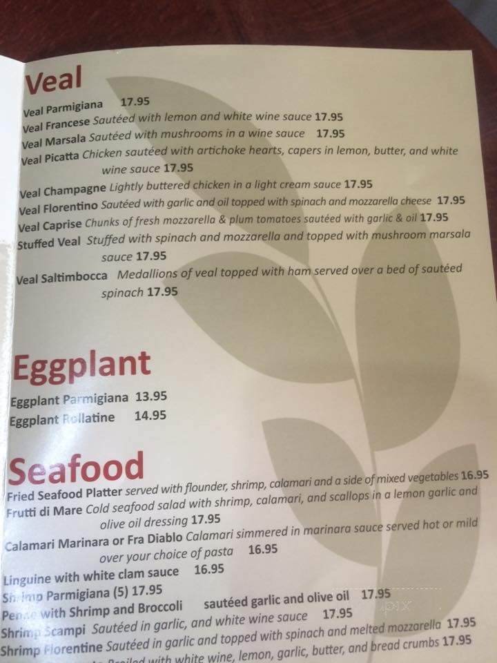 Melrose East Restaurant and Pizza - Southampton, NY menu_pic