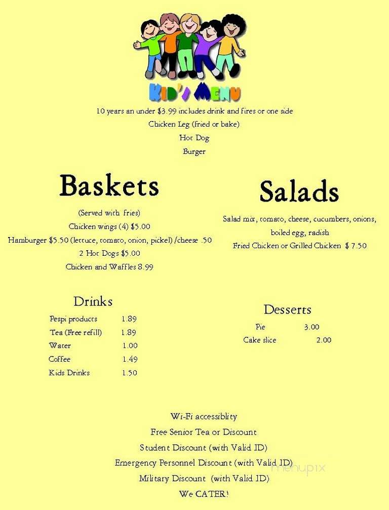 Dascotto's Cafe and Grill - Columbia, SC menu_pic