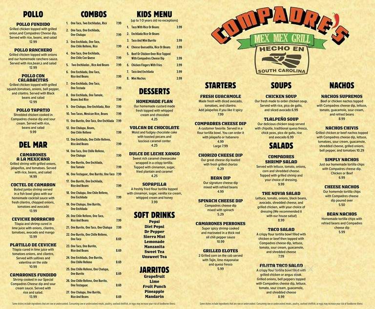 Compadres Mex Mex Grill - Spartanburg, SC