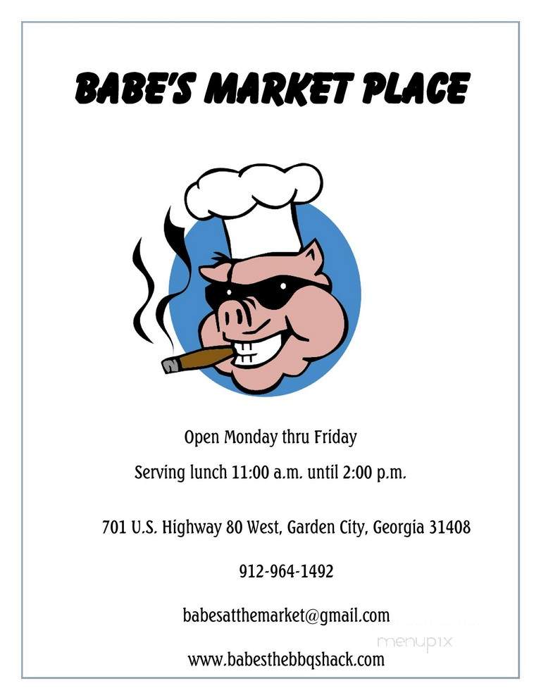 Babe's at the Market - Garden City, GA