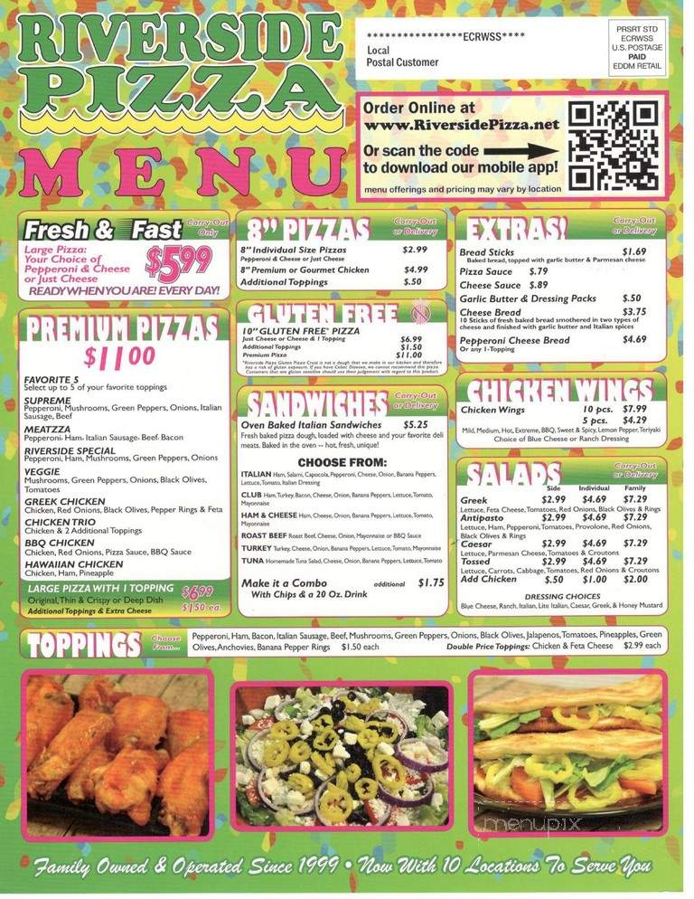 Riverside Pizza - Dacula, GA menu_pic