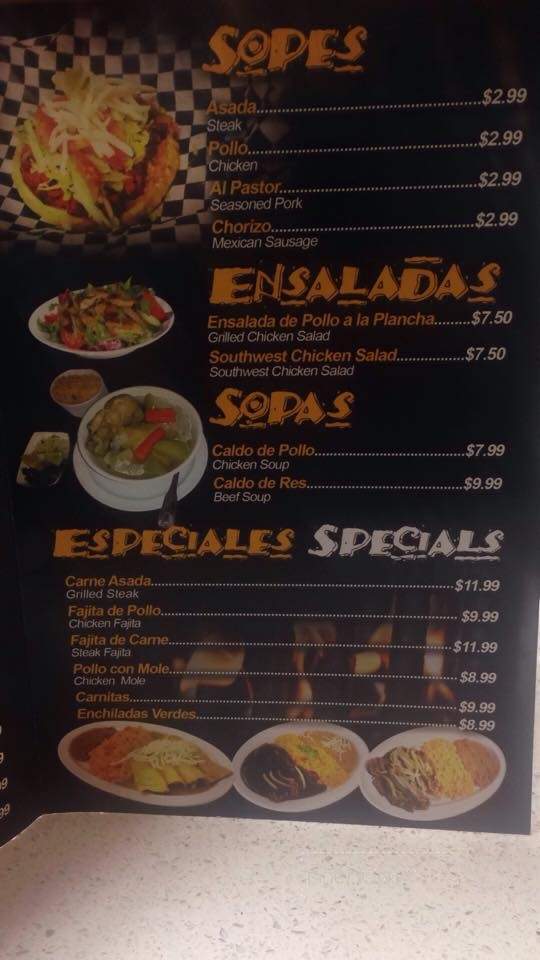 Grill Taco - Norcross, GA menu_pic