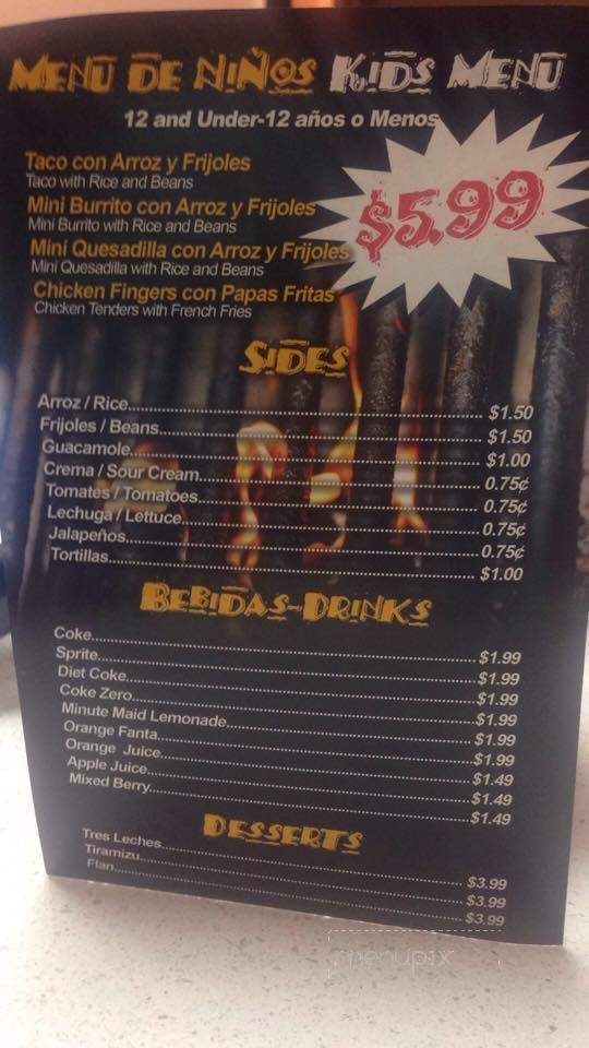 Grill Taco - Norcross, GA menu_pic