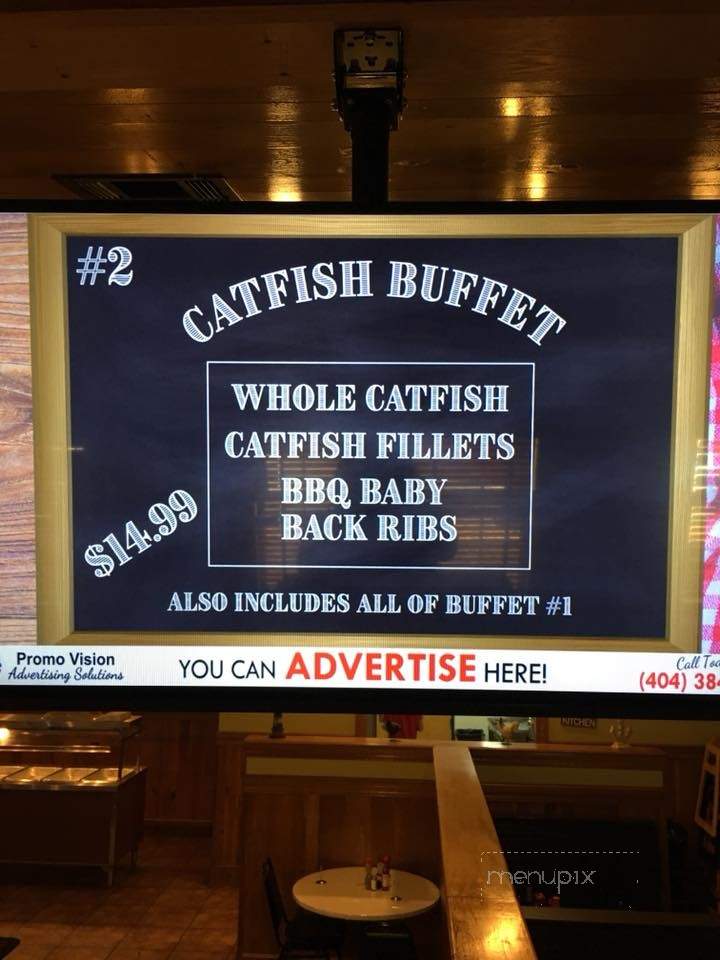 Tims Lighthouse Seafood Buffet and Country Cookin - Milner, GA menu_pic