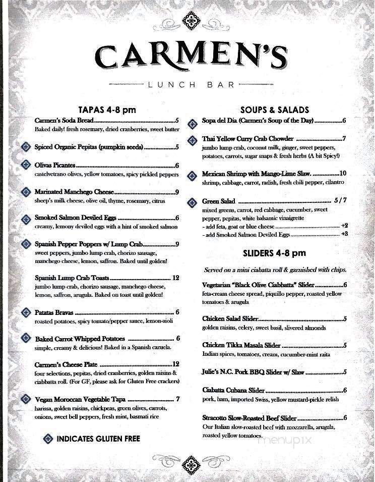 Carmens Lunch Bar - Pensacola, FL