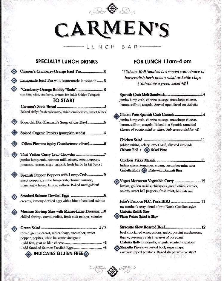 Carmens Lunch Bar - Pensacola, FL