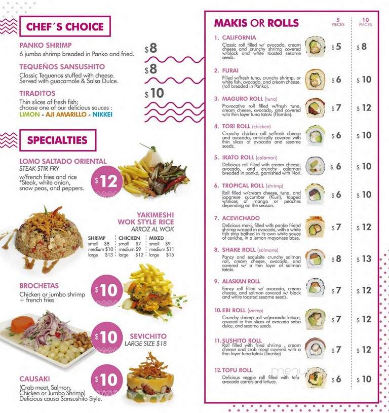 Sansushito - Hollywood, FL menu_pic