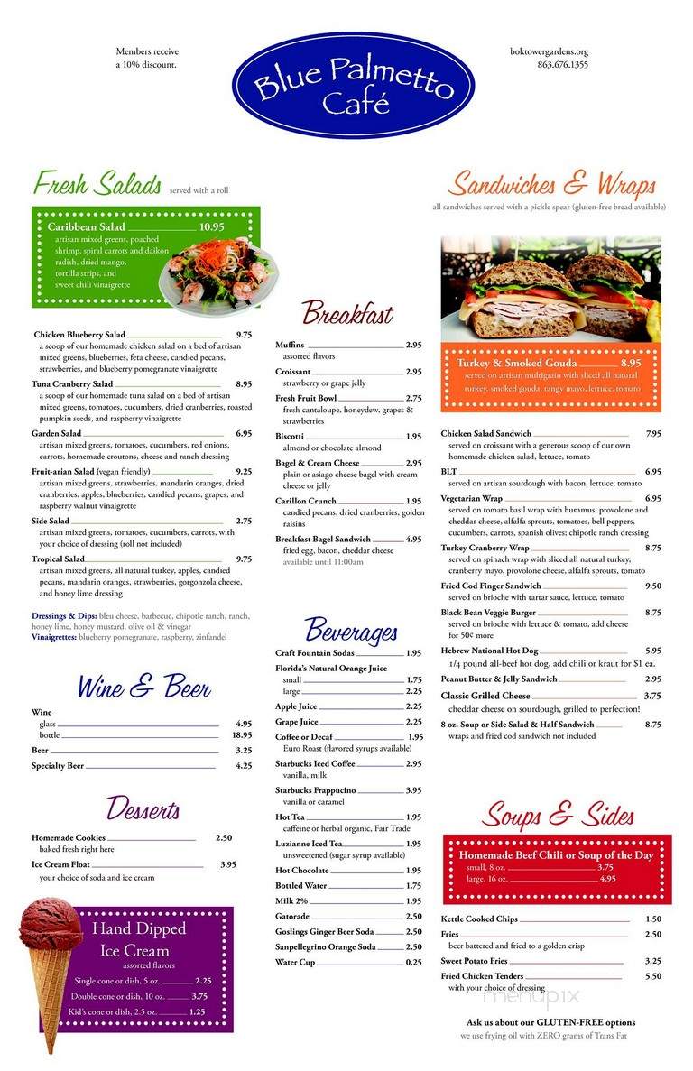 Palmetto Cafe - Medley, FL menu_pic
