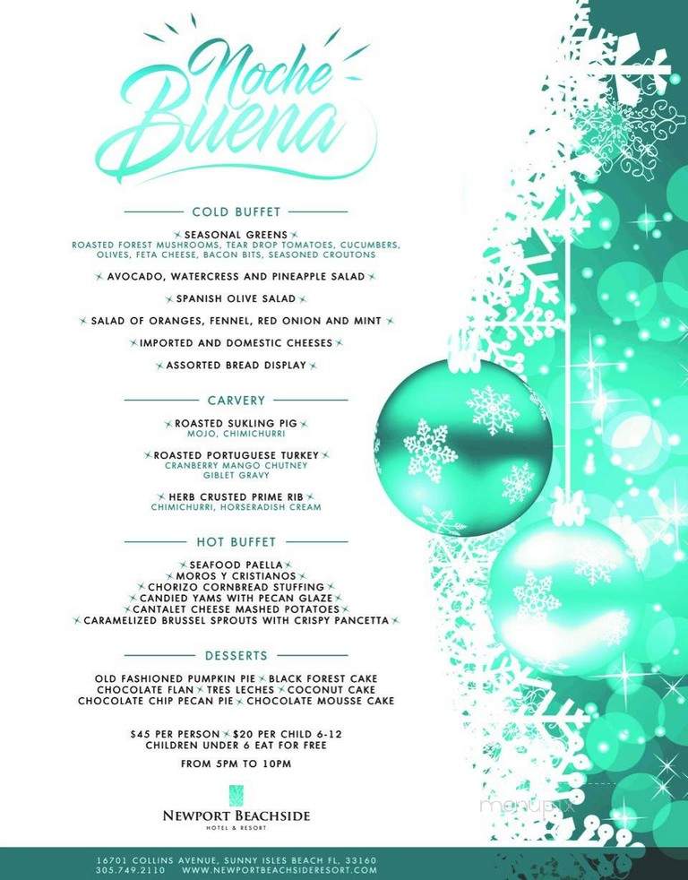 The Kitchen Hop - Miami, FL menu_pic
