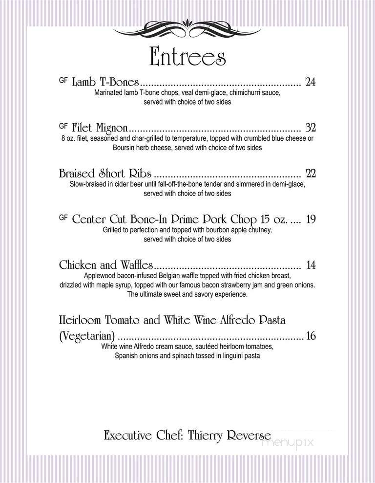 Isabelle's - Gulfport, FL menu_pic