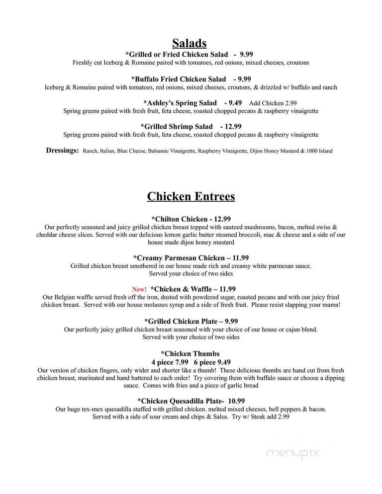 Neighborhood Grill & Catering - Clanton, AL menu_pic
