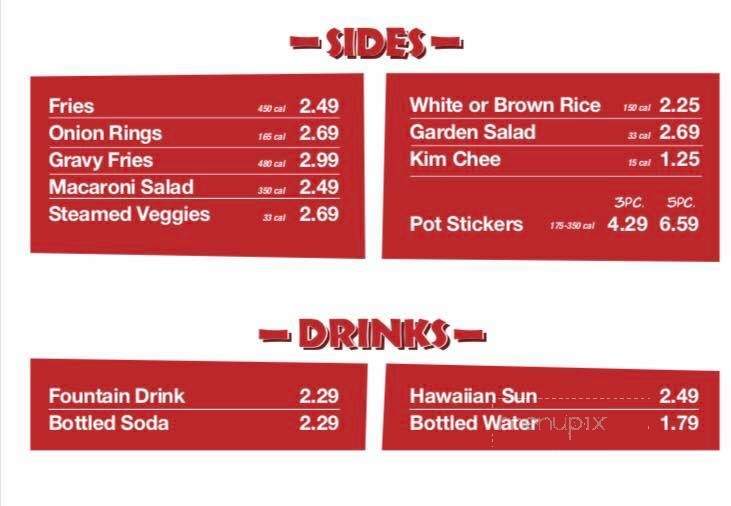 L&L Hawaiian Grill Nashville - Franklin, TN menu_pic