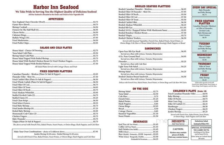 Harbor Inn Seafood - Hickory, NC