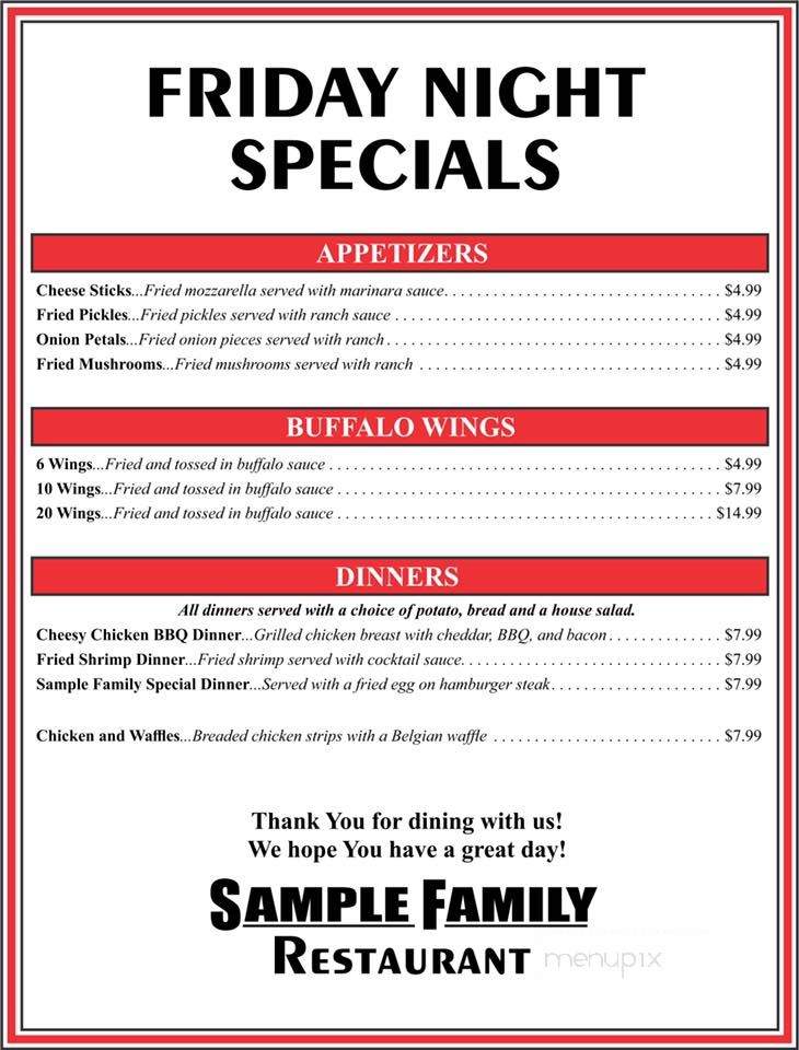 Sample's Family Restaurant - Estill Springs, TN