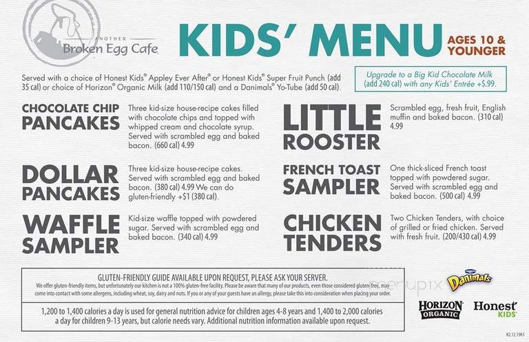 Another Broken Egg Cafe - Nashville, TN menu_pic