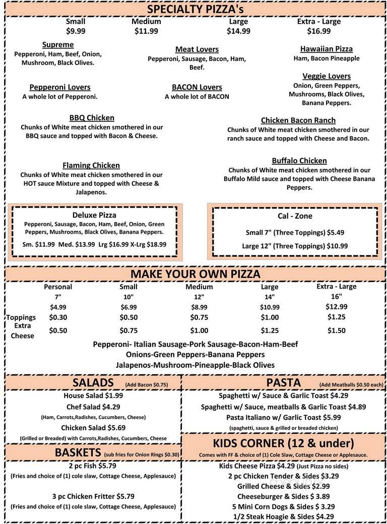 Maddy's Pizzaria - Sardinia, OH menu_pic
