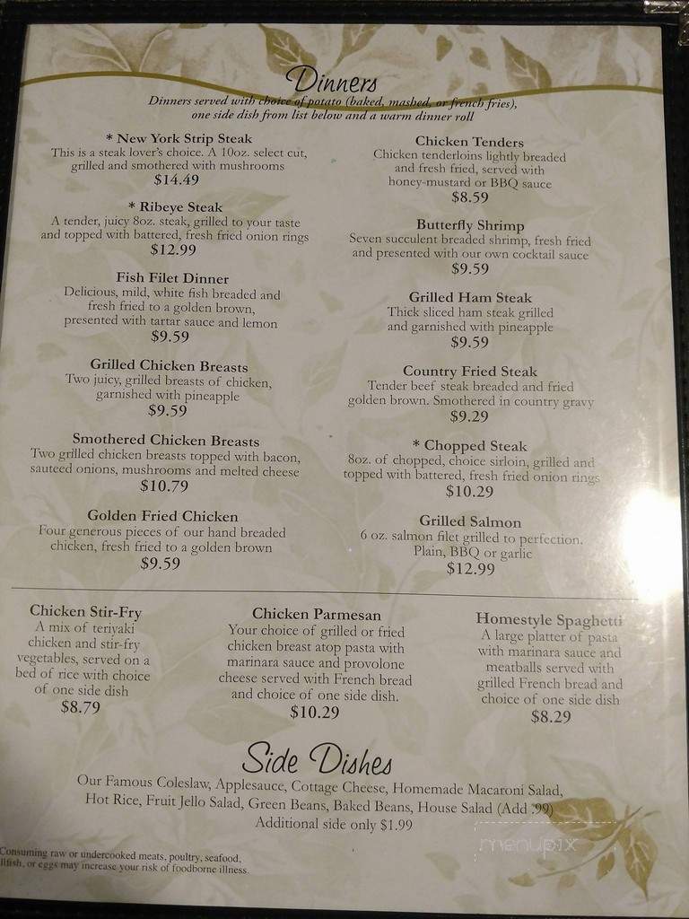 Green Leaf's - Cleveland, OH menu_pic