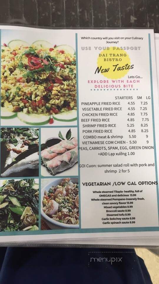 Dai Trang Bistro - West Chester, OH menu_pic