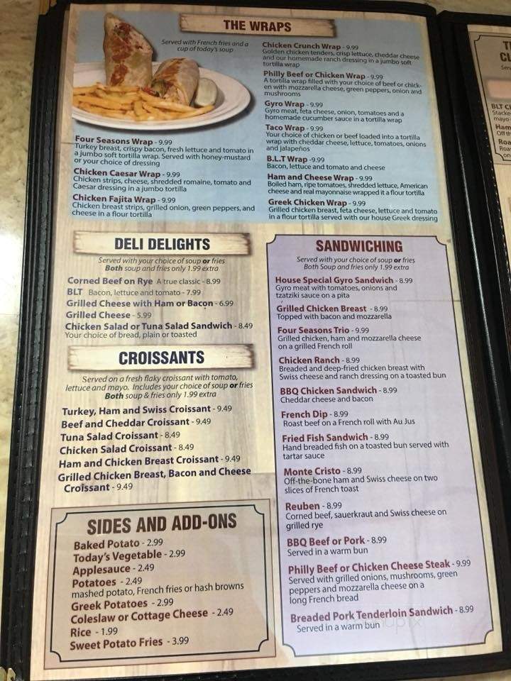 Four Seaons Family Restaurant - Bryan, OH